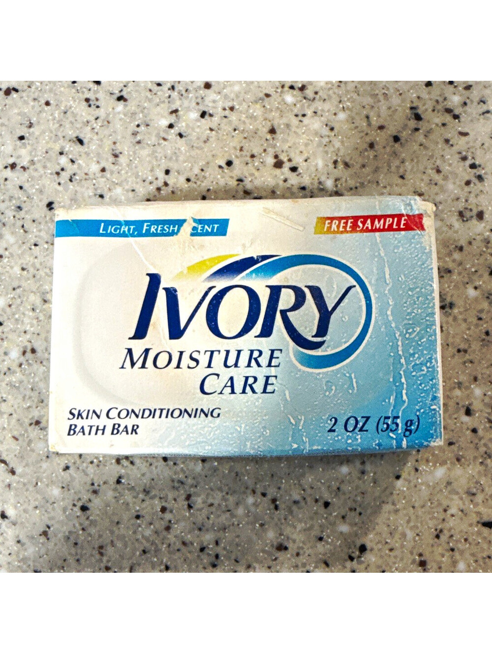 Vintage Ivory Moisture Care Bath Bar Soap Moisturizing Fresh Scent 2 oz (55 g)